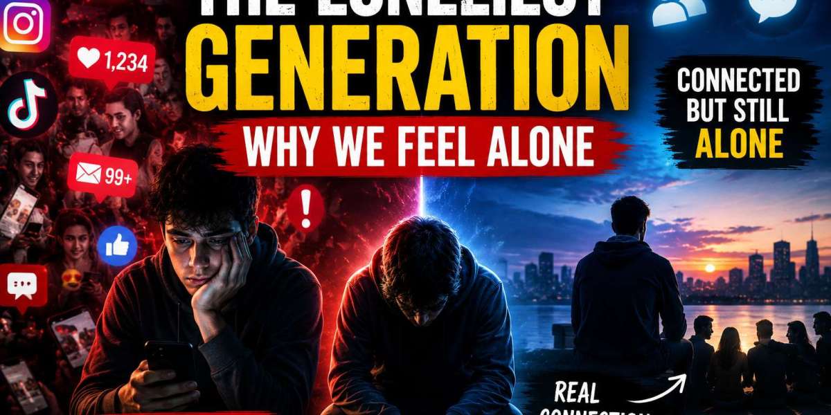 ? “The Loneliest Generation: Why Modern People Feel More Alone Than Ever Before”