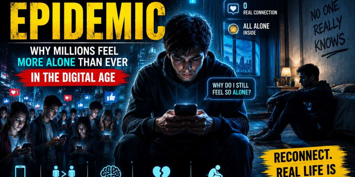 The Loneliness Epidemic: Why Millions Feel More Alone Than Ever in the Digital Age